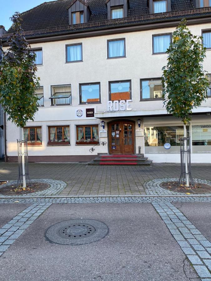 Hotel Goldene Rose Ebersbach an der Fils ภายนอก รูปภาพ